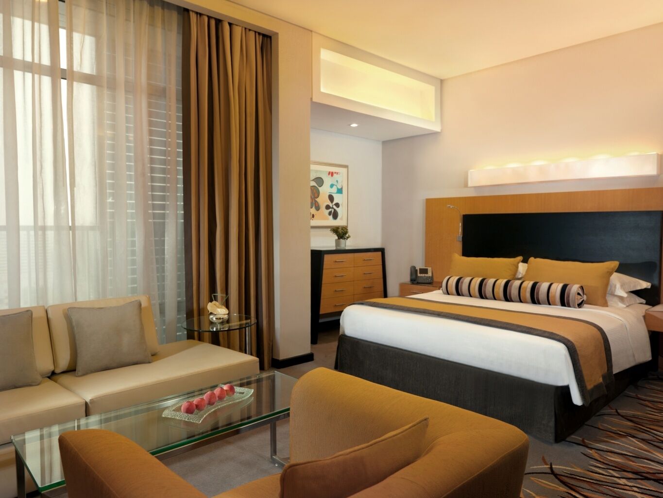 אבו דאבי Hala Arjaan By Rotana, Deluxe Hotel Apartments חדר תמונה